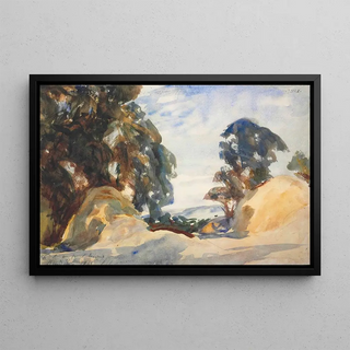 John Singer Sargent - Landscape with trees.webp