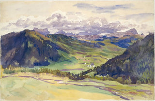 John Singer Sargent - Open Valley Dolomites.webp