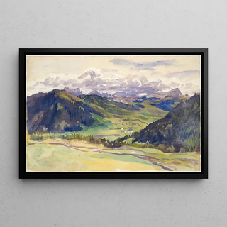 John Singer Sargent - Open Valley Dolomites.webp