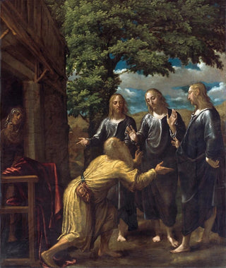 Juan Fernndez de Navarrete - Abraham and the Three Angels.webp
