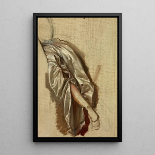 Jzef Simmler - Study of Quinn Barbaras Arm to the Painting The Death of Barbara Radziwi.webp