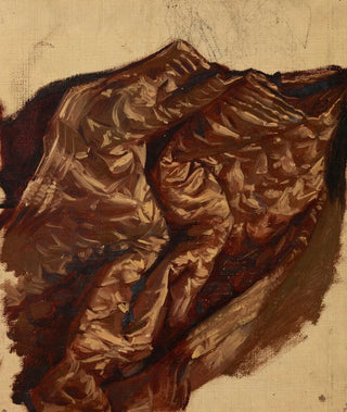 Jzef Simmler - Study of a Brocade Hanging.webp