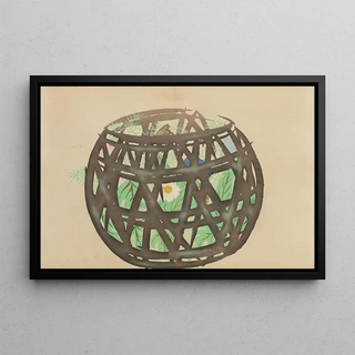 Kamisaka Sekka - Flower Basket Hanakago.webp