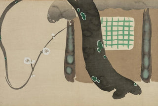 Kamisaka Sekka - Plum by the Eaves Nokiba no ume.webp