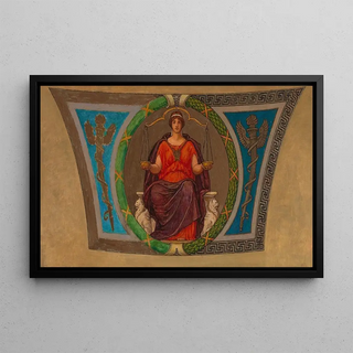 Kenyon Cox - Sketch for Mosaic Wisconsin State Capital Justice.webp