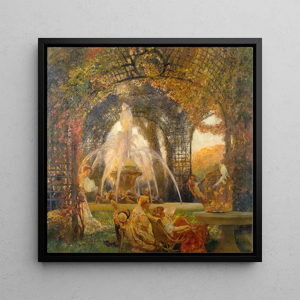L'Albero - Gaston La Touche — quadro incorniciato alla parete
