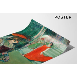 L'Opera Messalina à Bordeaux - Henri de Toulouse-Lautrec | Reproduction Tableau Décoration murale affiche copie