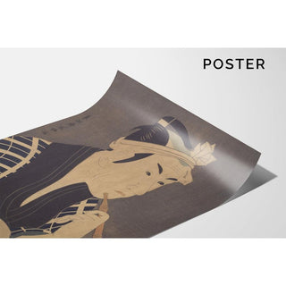 L'acteur Matsumoto Koshiro IV dans le rôle du poissonnier Gorobei - Toshusai Sharaku | Reproduction Tableau Décoration murale affiche copie