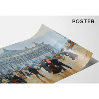 L’arrivée des Midinettes - Jean Béraud | Reproduction Tableau Décoration murale affiche copie