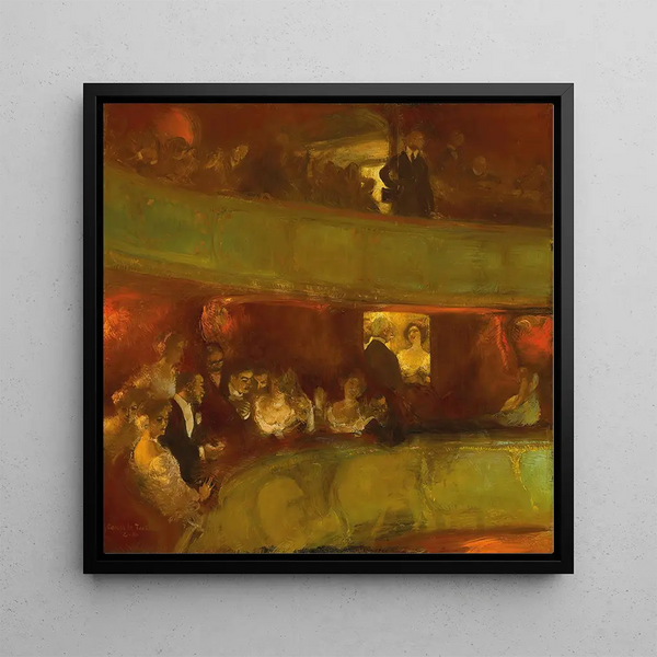 L'entracte souvenir d'Italie - Gaston La Touche — quadro incorniciato alla parete