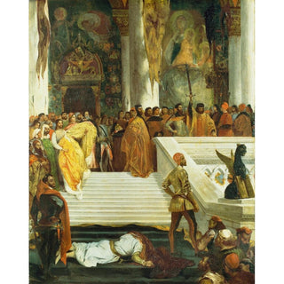 L'exécution du doge Marino Faliero - Eugène Delacroix | Reproduction Tableau Décoration murale affiche copie