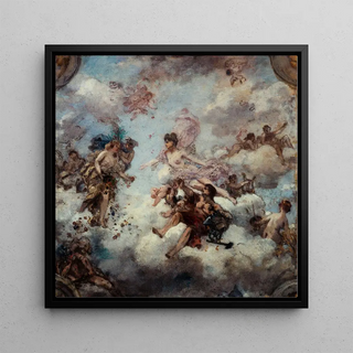 Henri Gervex - La France accueillant lAbondance projet de plafond pour le palais de llyse.webp