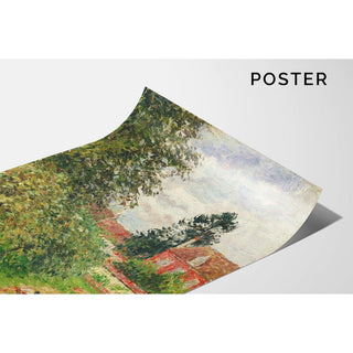 La Maison des Anglais, Éragny - Camille Pissarro | Reproduction Tableau Décoration murale affiche copie