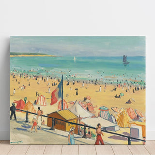 La Plage, Sables d’Olonne - Albert Marquet | Reproduction Tableau Décoration murale affiche copie