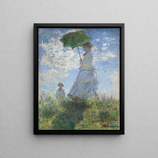 La Promenade - Claude Monet | Reproduction Tableau Décoration murale affiche copie