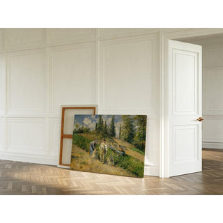La Récolte, Pontoise - Camille Pissarro | Reproduction Tableau Décoration murale affiche copie