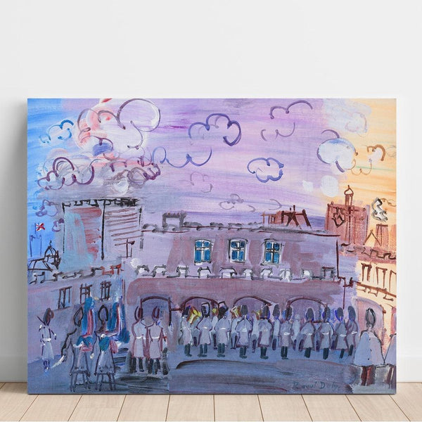Riproduzione del dipinto La Relève de la Garde à Saint-James's Palace - Raoul Dufy