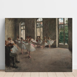 La Répétition - Edgar Degas | Reproduction Tableau Décoration murale affiche copie