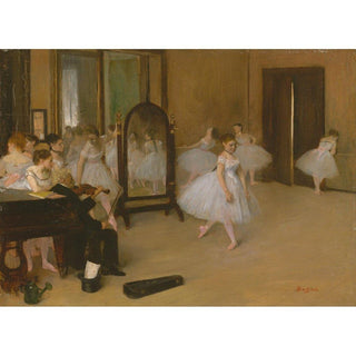 La classe de danse - Edgar Degas | Reproduction Tableau Décoration murale affiche copie