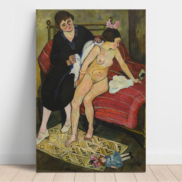 Riproduzione del dipinto La poupée abandonnée - Suzanne Valadon