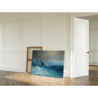 La tempête qui s'abat - Ivan Konstantinovich Aivazovsky | Reproduction Tableau Décoration murale affiche copie