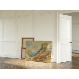 Lausanne depuis l'ouest - Joseph Mallord William Turner | Reproduction Tableau Décoration murale affiche copie