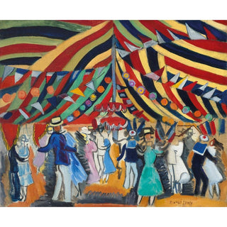 Le Bal - Raoul Dufy | Reproduction Tableau Décoration murale affiche copie