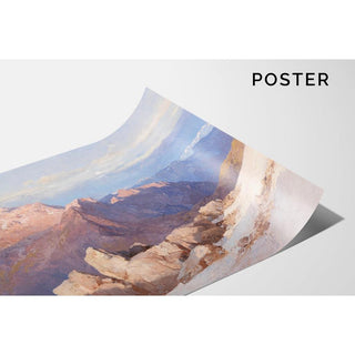 Le Hoher Göll depuis le Watzmann-Hocheck - Edward Theodore Compton | Reproduction Tableau Décoration murale affiche copie