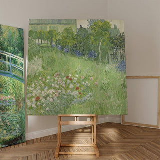 Le Jardin de Daubigny - Vincent van Gogh | Reproduction Tableau Décoration murale affiche copie