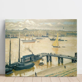 Le Port de Bordeaux par Albert Marquet | Reproduction Tableau Décoration murale affiche copie