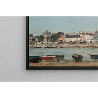 Le Port de Trouville – Eugène Boudin