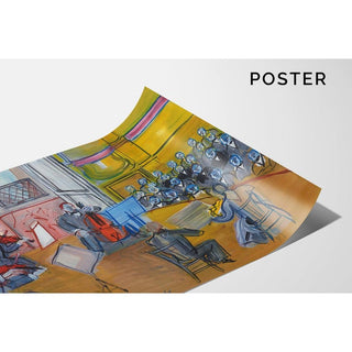 Le Quintette - Raoul Dufy | Reproduction Tableau Décoration murale affiche copie