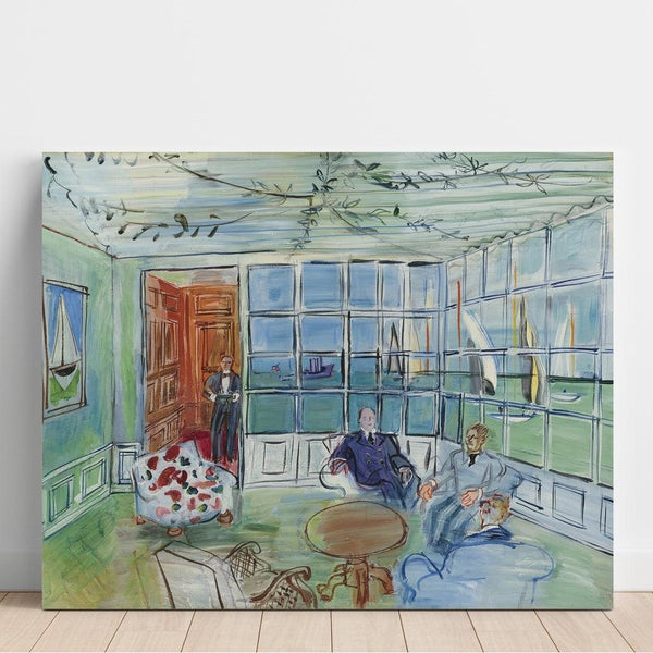 Riproduzione del dipinto Le Royal Yacht Squadron, Cowes, Île de Wight - Raoul Dufy
