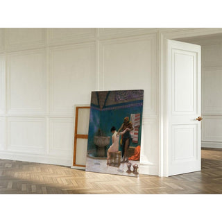 Le bain - Jean-Léon Gérôme | Reproduction Tableau Décoration murale affiche copie