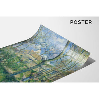 Le chemin des Pouilleux, Pontoise - Camille Pissarro | Reproduction Tableau Décoration murale affiche copie