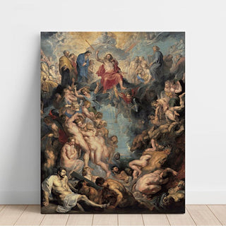 Le grand jugement dernier - Peter Paul Rubens | Reproduction Tableau Décoration murale affiche copie