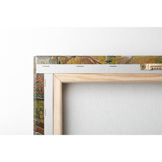 Le jardin de l'hôpital Saint-Paul La chute des feuilles - Vincent van Gogh | Reproduction Tableau Décoration murale affiche copie