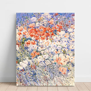 Le jardin de l'île - Childe Hassam | Reproduction Tableau Décoration murale affiche copie