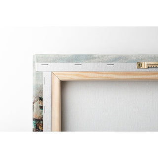 Le marché aux poissons, Dieppe ; temps gris, le matin - Camille Pissarro | Reproduction Tableau Décoration murale affiche copie