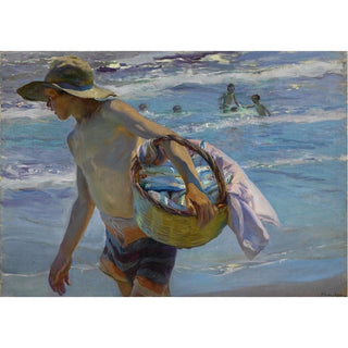 Le pêcheur - Joaquín Sorolla | Reproduction Tableau Décoration murale affiche copie