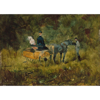 Le piège - Henri de Toulouse-Lautrec | Reproduction Tableau Décoration murale affiche copie