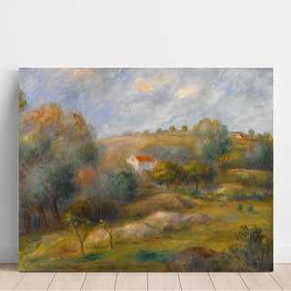 Le printemps à Essoyes - Pierre-Auguste Renoir | Reproduction Tableau Décoration murale affiche copie