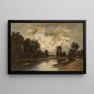 Leon Richet - Pond at the edge of the forest.webp