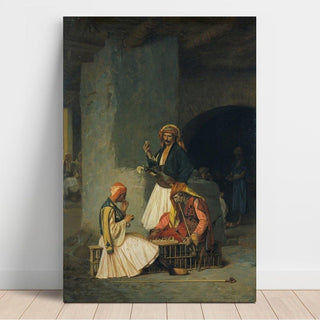 Les Joueurs de dames - Jean-Léon Gérôme | Reproduction Tableau Décoration murale affiche copie