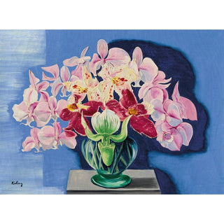 Les Orchidées - Moïse Kisling | Reproduction Tableau Décoration murale affiche copie