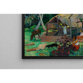 Les cochons noirs - Paul Gauguin | Reproduction Tableau Décoration murale affiche copie