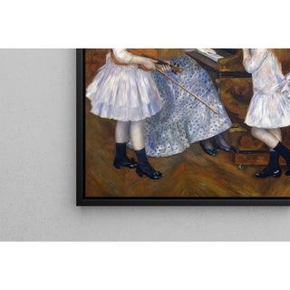 Les filles de Catulle Mendès - Pierre-Auguste Renoir | Reproduction Tableau Décoration murale affiche copie