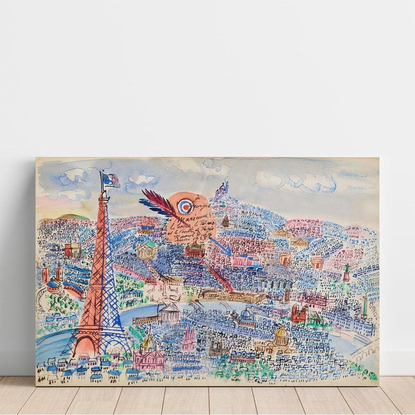 Riproduzione del dipinto Libro d'Oro di Marianne - Raoul Dufy
