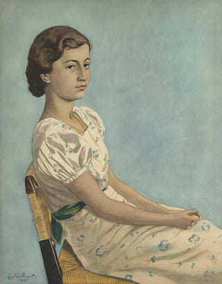 Lon Spilliaert - Portret van Mejuffrouw Simonne Kremer.webp