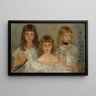 Lovis Corinth - Drei Kleine Mdchen Three Girls.webp